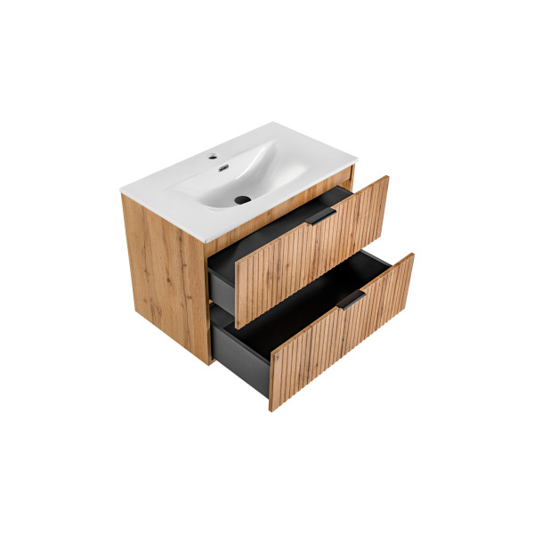 Szafka Pod Umywalkę 80Cm 2 Szuflady