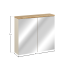 Szafka Z Lustrem 80Cm 2 Drzwi