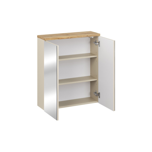 Szafka Z Lustrem 60Cm 2 Drzwi