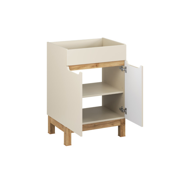 Szafka Pod Umywalkę 60Cm 2 Drzwi