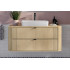 Zestaw Meblowy 120Cm Z Blatem I Umywalką Nablatową River