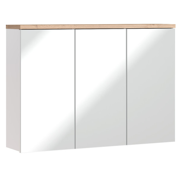 Szafka Z Lustrem 100Cm 3 Drzwi
