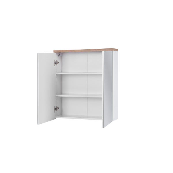 Szafka Z Lustrem 60Cm 2 Drzwi