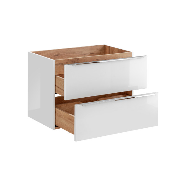Szafka Pod Umywalkę 80Cm 2 Szuflady