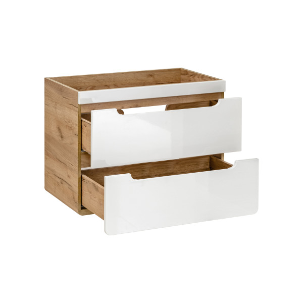 Szafka Pod Umywalkę 80Cm 2 Szuflady