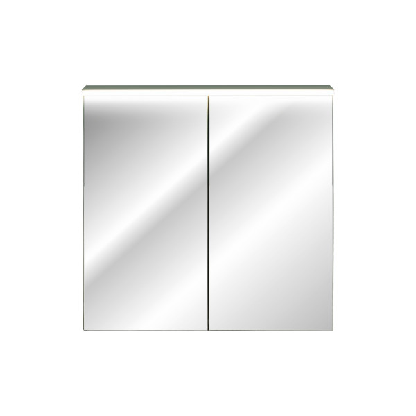 Szafka Z Lustrem 80Cm 2 Drzwi Z Podświetleniem Led