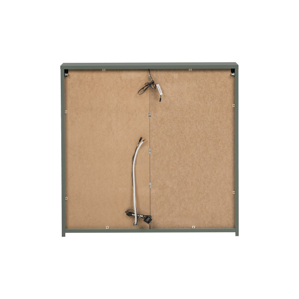 Szafka Z Lustrem 80Cm 2 Drzwi Z Podświetleniem Led
