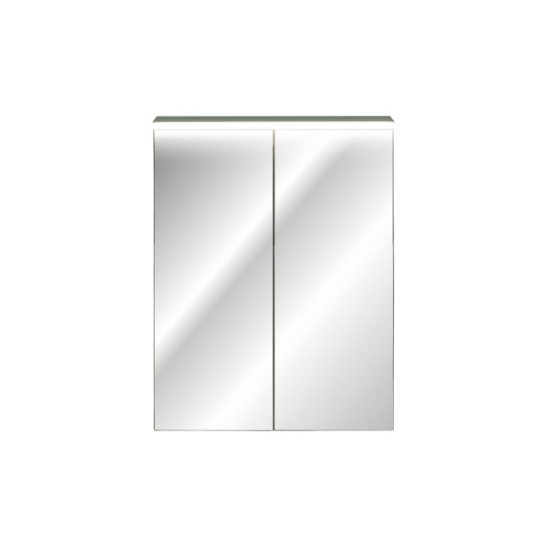 Szafka Z Lustrem 60Cm 2 Drzwi Z Podświetleniem Led