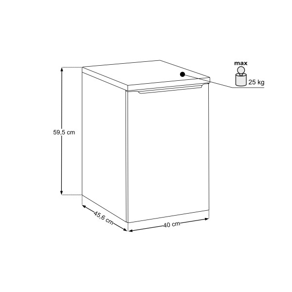 Zestaw Meblowy 40Cm Z Blatem