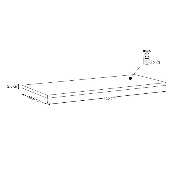 Blat 120Cm