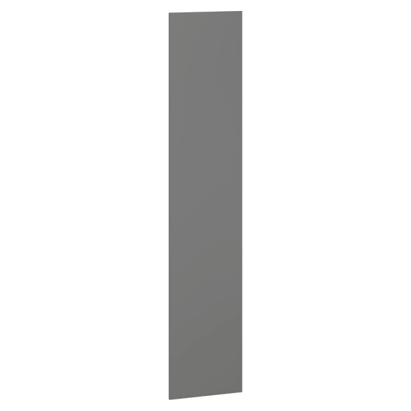 Elegancki Nowoczesny Gładki Front 50x237 cm Do Szafy Do Garderoby Popielaty FORMO F1