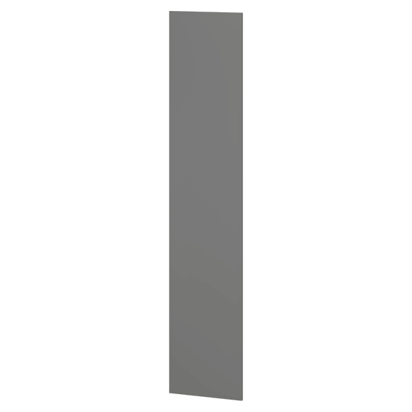 Elegancki Nowoczesny Gładki Front 50x237 cm Do Szafy Do Garderoby Popielaty FORMO F1