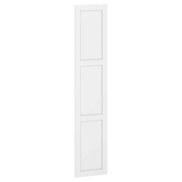 Biały Nowoczesny Front 50x237 cm Do Szafy Garderoby Elegancki z Ramkami FORMO F2