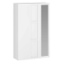 Biały Nowoczesny Front 50x237 cm Do Szafy Garderoby Elegancki z Ramkami FORMO F2