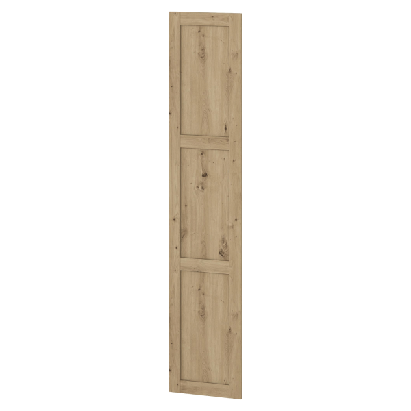 Nowoczesny Front z Ramkami 50x237 cm Do Szafy Garderoby Elegancki Dąb Artisan FORMO F2