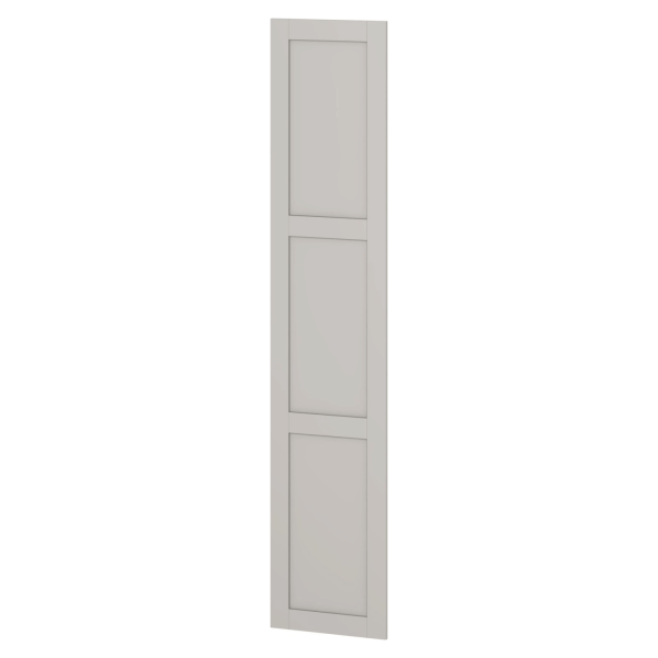 Beżowy Front 50x237 cm Nowoczesny Do Szafy Garderoby Elegancki z Ramkami Kaszmir FORMO F2