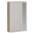 Beżowy Front 50x237 cm Nowoczesny Do Szafy Garderoby Elegancki z Ramkami Kaszmir FORMO F2