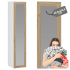 Nowoczesny Front Z Lustrem Do Szafy Garderoby Elegancki 50x237 cm Dąb Artisan FORMO F3
