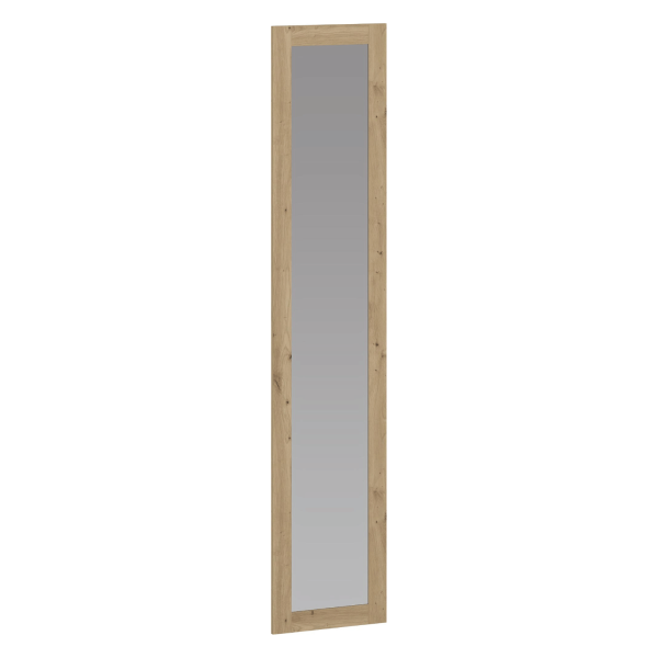 Nowoczesny Front Z Lustrem Do Szafy Garderoby Elegancki 50x237 cm Dąb Artisan FORMO F3