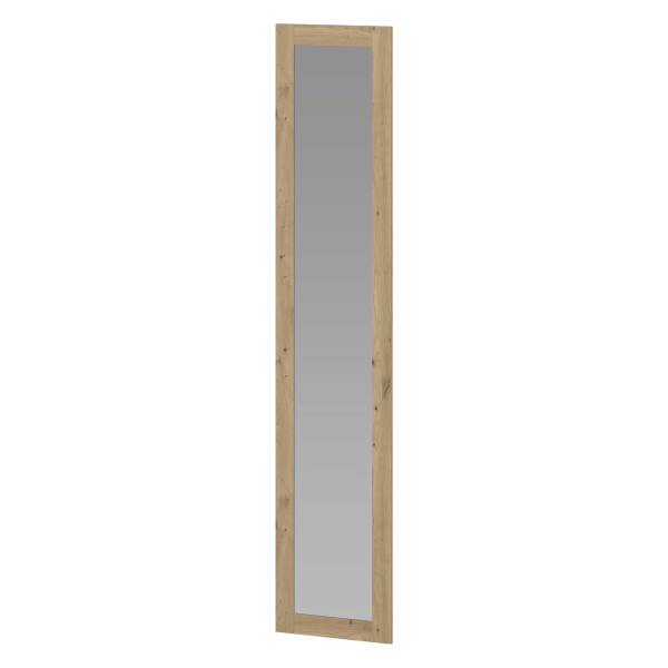 Nowoczesny Front Z Lustrem Do Szafy Garderoby Elegancki 50x237 cm Dąb Artisan FORMO F3