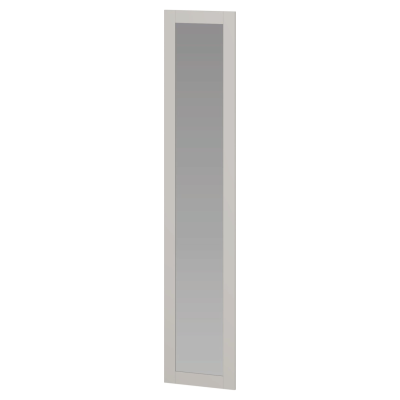 Nowoczesny Front 50x237 cm Beżowy Z Lustrem Do Szafy Garderoby Elegancki Kaszmir FORMO F3