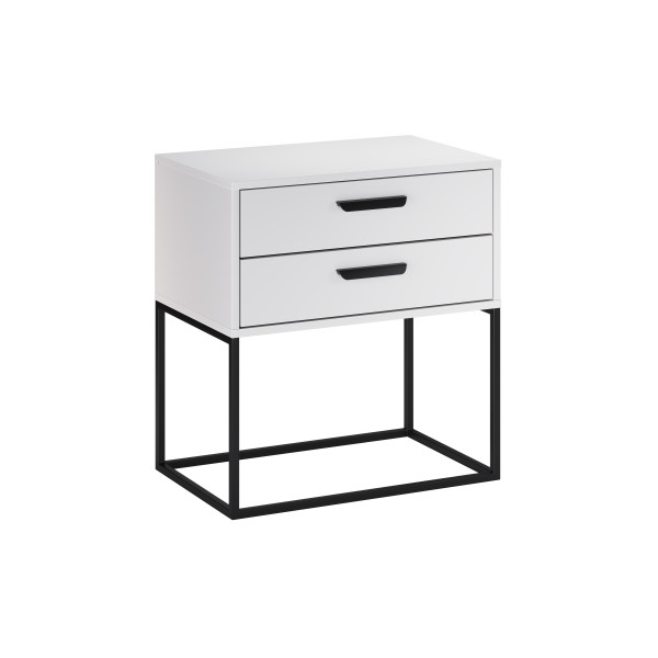 Szafka Nocna 60 Cm 2 Szuflady