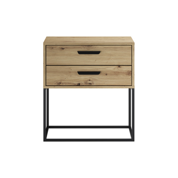 Szafka Nocna 60 Cm 2 Szuflady