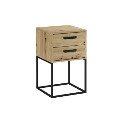 Szafka Nocna 40 Cm 2 Szuflady