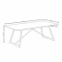 Ława Do Salonu 110x60 cm Industrialny Stolik Kawowy Prostokątny Loft Dąb Szary FLOW