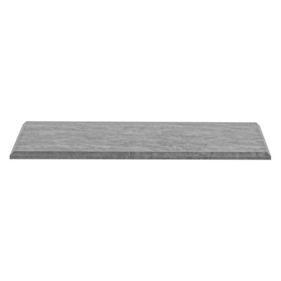 Blat do Łazienki 80cm HAVANA CONCRETE 90-80 Szary Jasny Beton Front Lewy i Front
