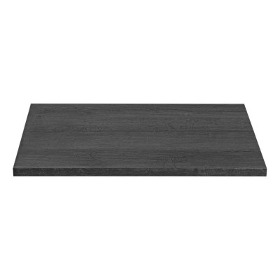 Blat do Łazienki LEONARDO OAK 89-60 Czarny Satynowy Front Lewy od Góry i Front od Góry