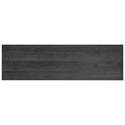 Blat do Łazienki LEONARDO OAK 89-120 Czarny Satynowy Front Lewy od Góry i Front