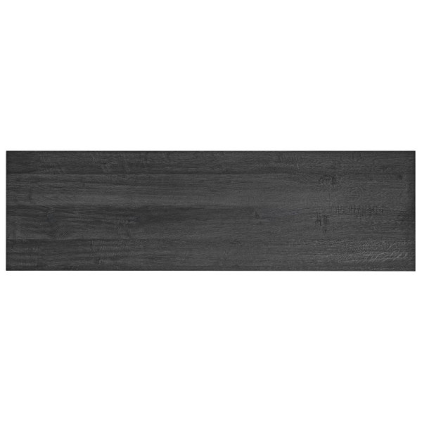 Blat do Łazienki LEONARDO OAK 89-120 Czarny Satynowy od Góry