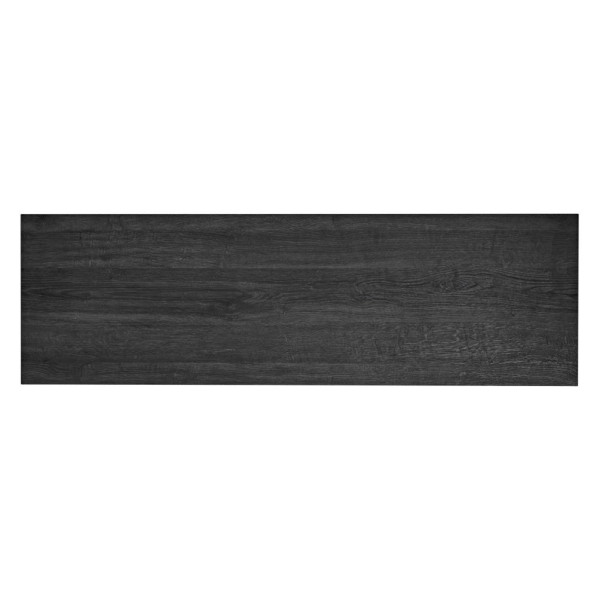 Blat do Łazienki LEONARDO OAK 89-150 Czarny Satynowy od Góry