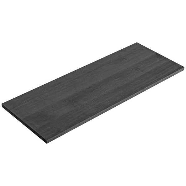 Blat do Łazienki LEONARDO OAK 89-150 Czarny Satynowy Front Lewy od Góry