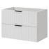 Szafka pod Umywalkę Biała ADEL WHITE 82-80 Front Prawy