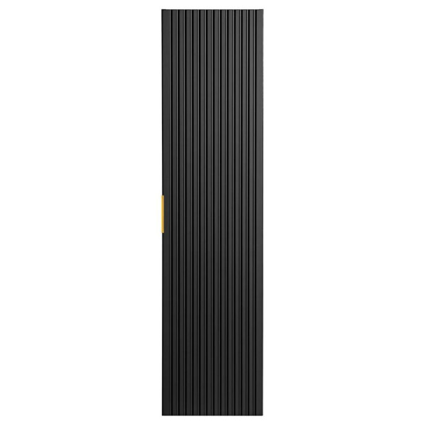 Słupek Łazienkowy Wiszący Czarny Matowy ADEL BLACK  2 Front