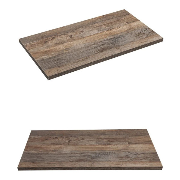 Blat Łazienkowy 80 cm Dąb Santa Fe Vintage Matowy SANTA FE OAK 3