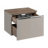 Szafka pod Umywalkę 60 cm Szara SANTA FE TAUPE 1 Otwarta