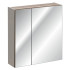 Szafka Łazienkowa z Lustrem 60 cm Szara Wisząca SANTA FE TAUPE 1