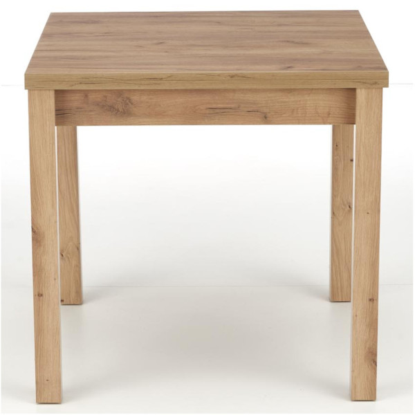 Stół 80-160x80cm GRACJAN Dąb Craft Front