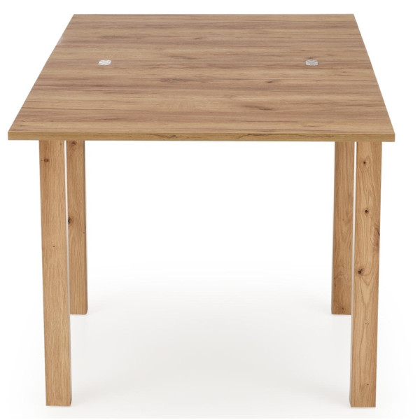Stół 80-160x80cm GRACJAN Dąb Craft Rozłożony Stół od Boku