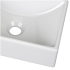 Umywalka 40 cm Ceramiczna do ARUBA WHITE 1 Biała VEDEA 40 Zbliżenie Rogu