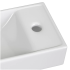 Umywalka 40 cm Ceramiczna do ARUBA WHITE 1 Biała VEDEA 40 Zbliżenie