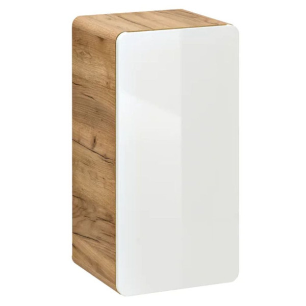 Szafka do Łazienki Dąb Craft Złoty ARUBA WHITE 4