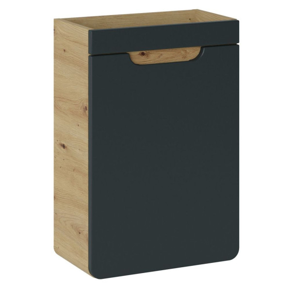Szafka pod Umywalkę 40 cm Szara Wisząca ARUBA COSMOS 4