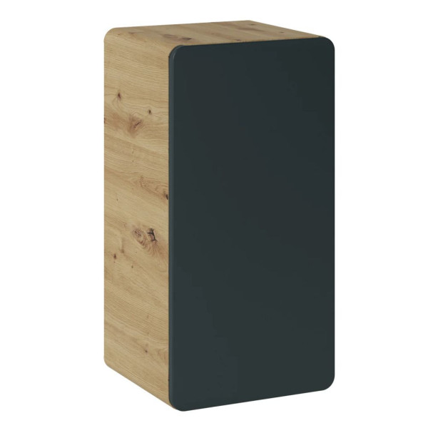 Szafka Łazienkowa Szara Wisząca ARUBA COSMOS 5 Lewy Front
