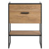 Szafka pod Umywalkę 60 cm Loft Dąb Craft Złoty BROOKLIN 3 Front