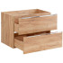 Szafka pod Umywalkę 80 cm CAPRI OAK 4 Otwarta