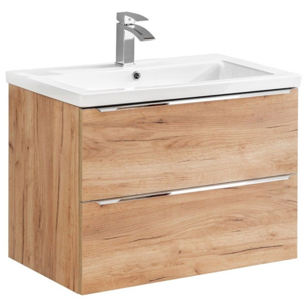 Szafka z Umywalką 80 cm CAPRI OAK 4